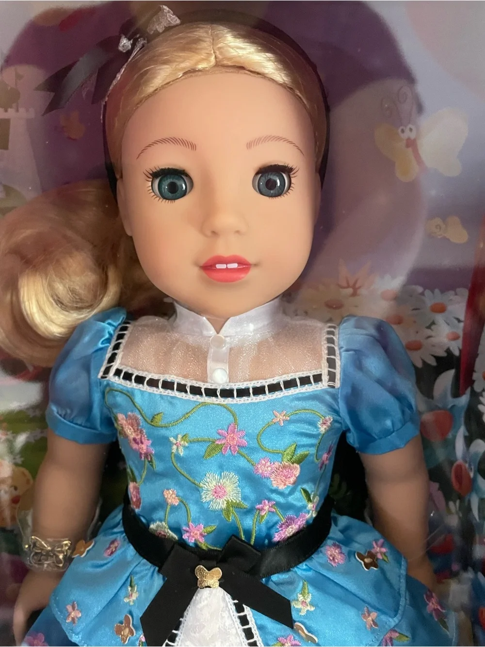 American Girl X Disney Alice in Wonderland collector doll